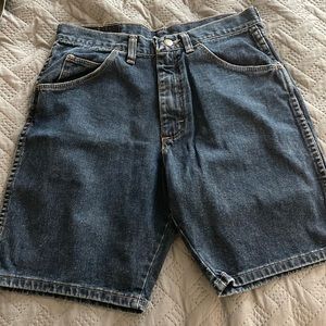 Wrangler denim mom shorts